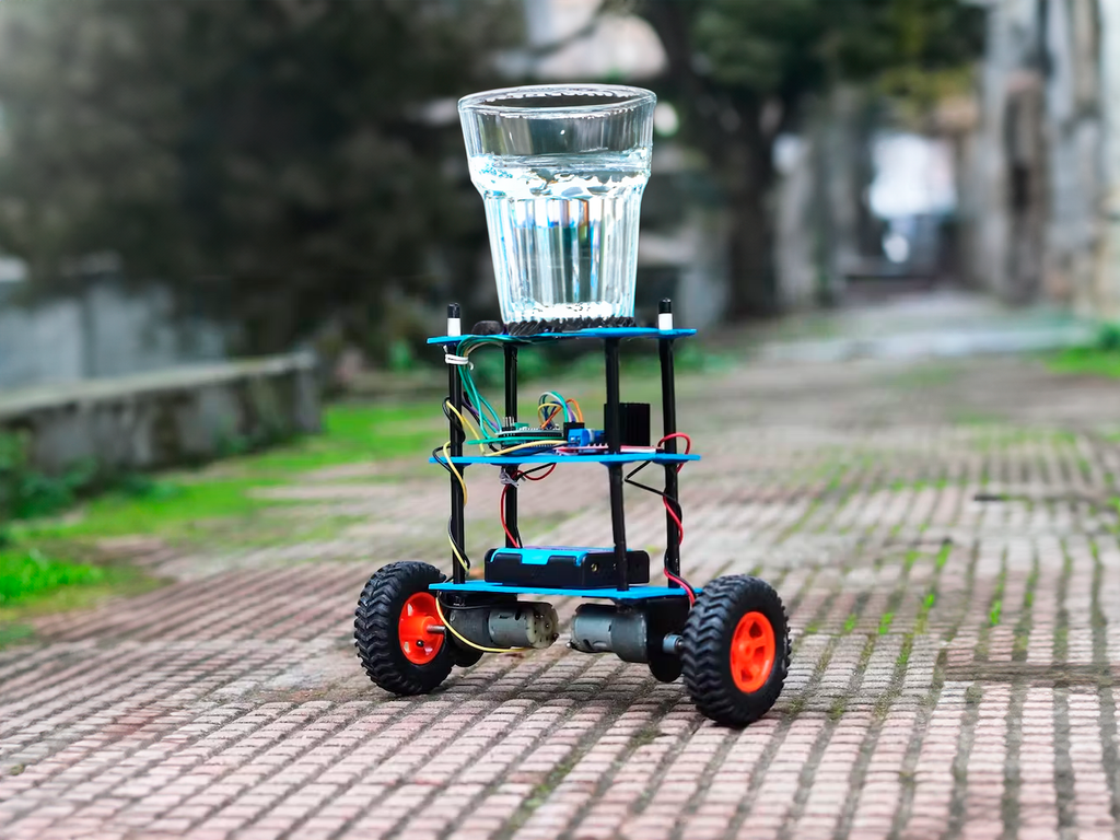 Balancing Robot Using Gyro Sensor Circuit Diagram