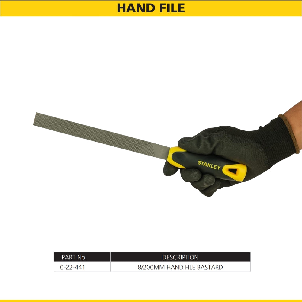 Stanley Hand File Tool 8in 200mm