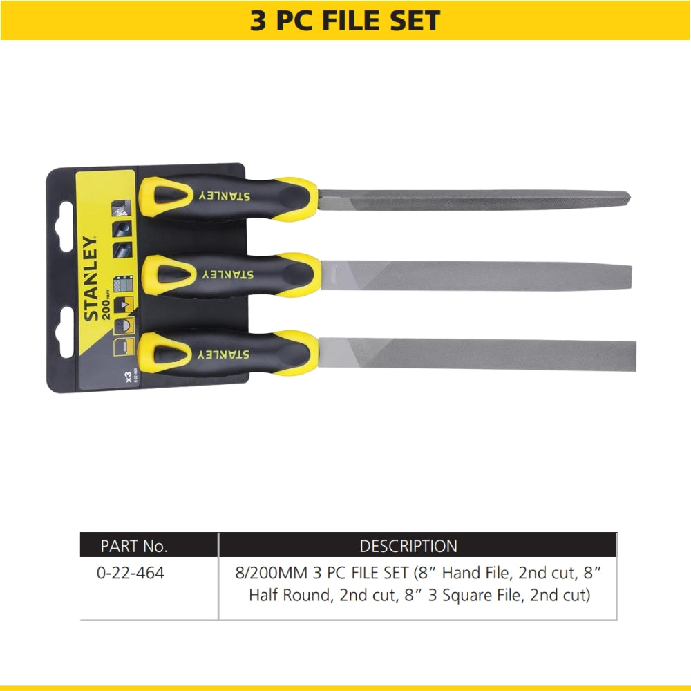 Stanley Hand File Tool 8in 200mm