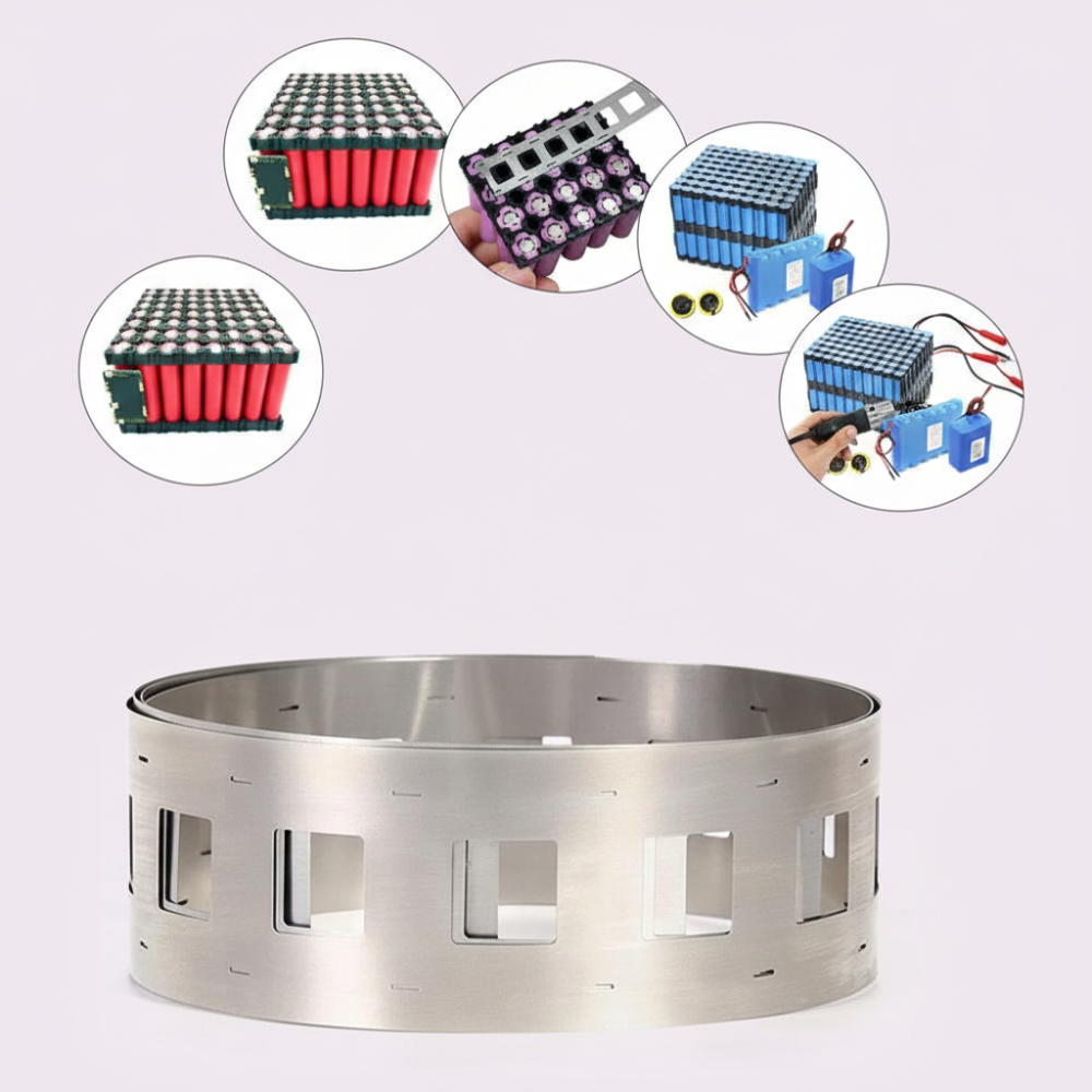 0.15mm 2P Coated Nickel Strip Welding Sheet Lithium Battery Pack