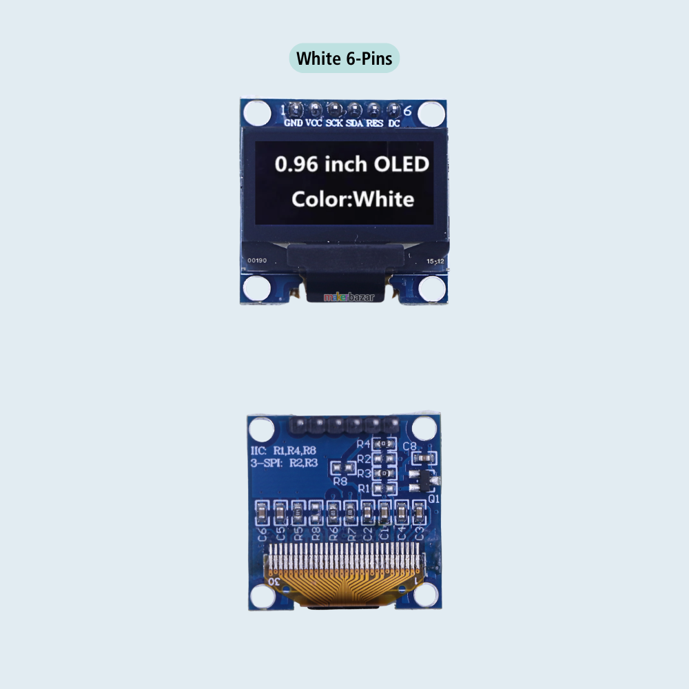 0.96inch 128x64 OLED Display Module