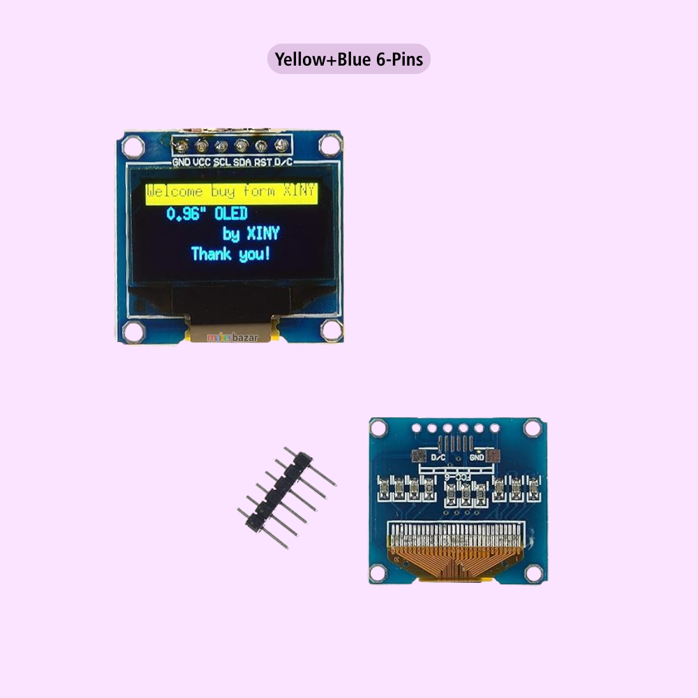 0.96inch 128x64 OLED Display Module