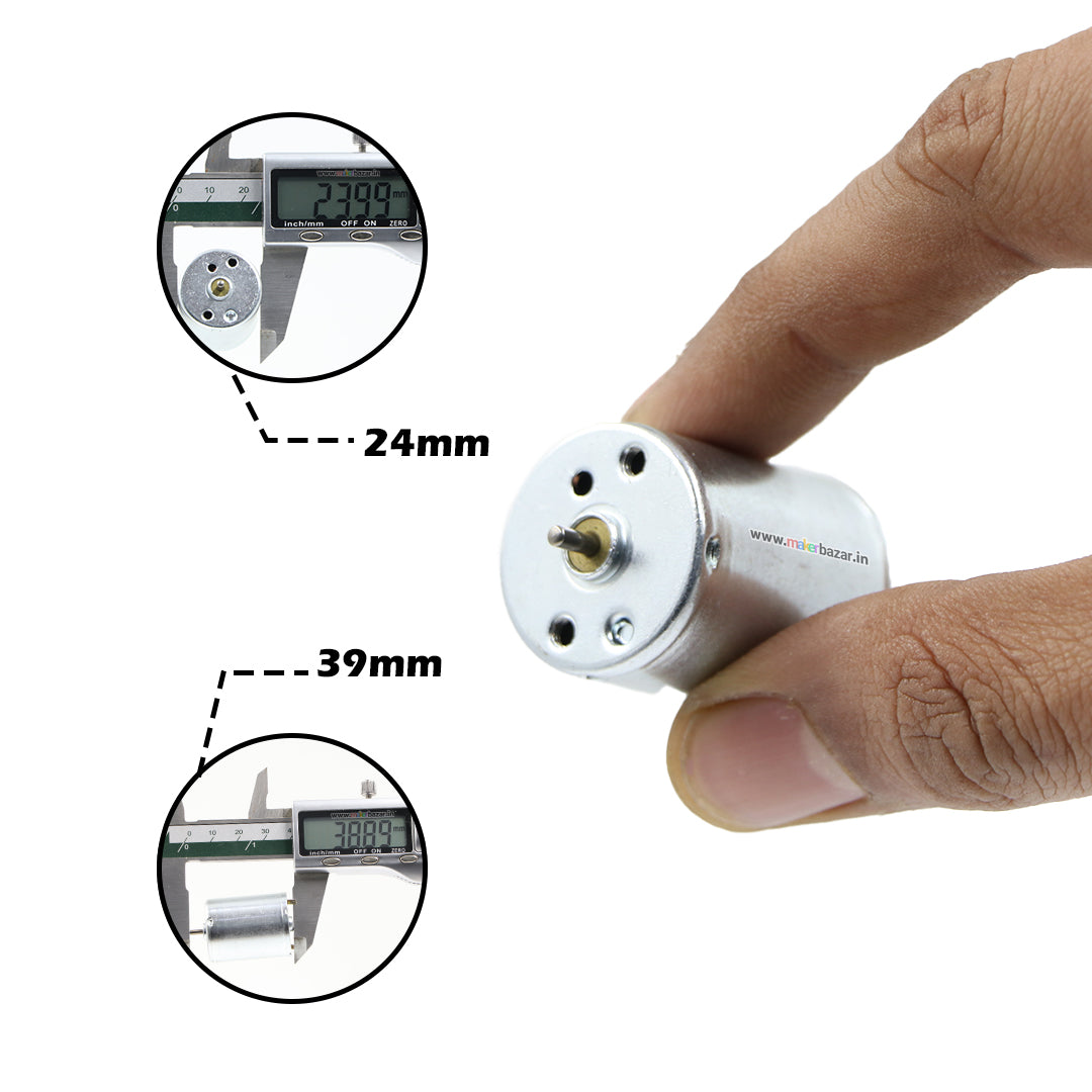 31x24 RK-370SA 12VDC Brush Motor