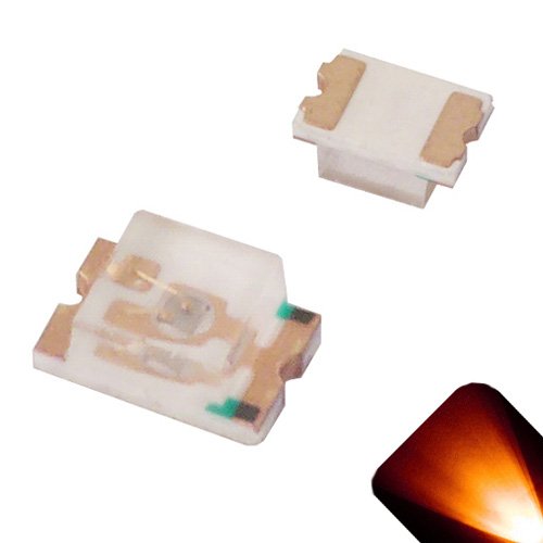 0805 SMD LED Clear/Transparent Chip Type