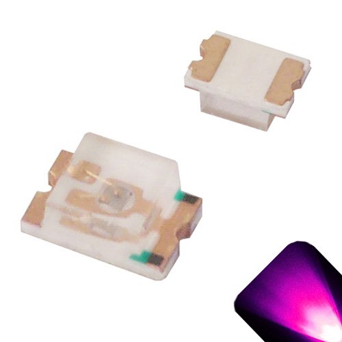 0805 SMD LED Clear/Transparent Chip Type