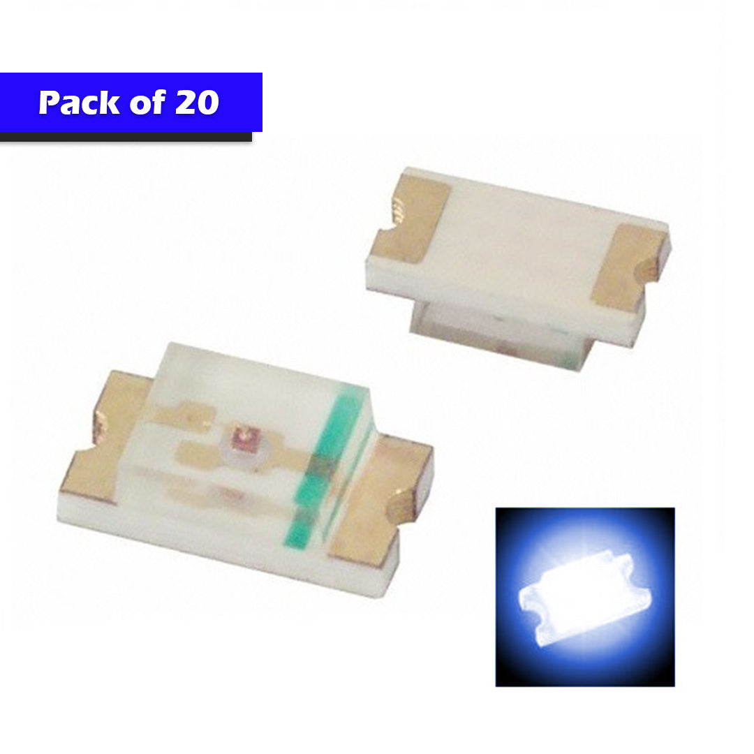 0805 SMD LED Clear/Transparent Chip Type