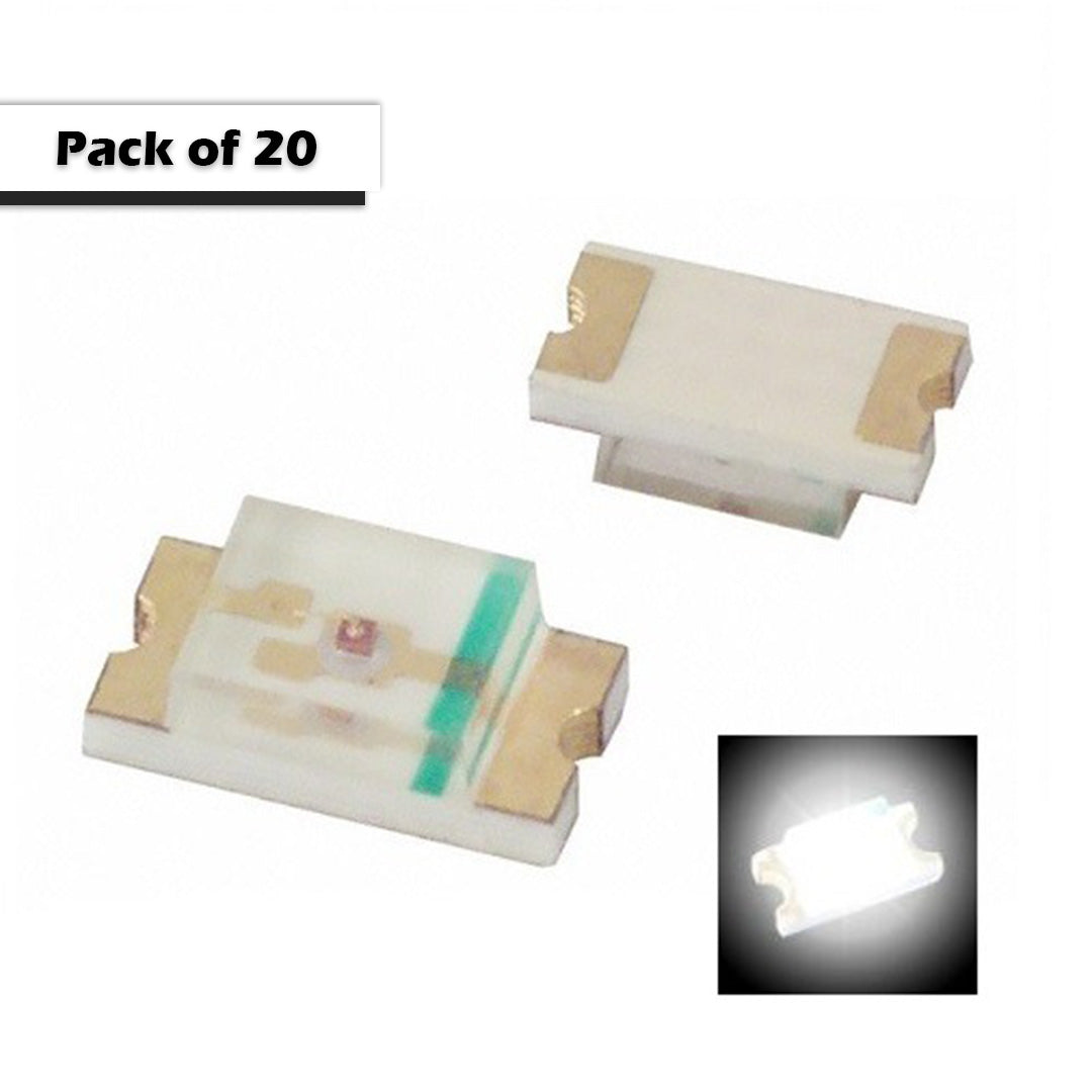 0805 SMD LED Clear/Transparent Chip Type