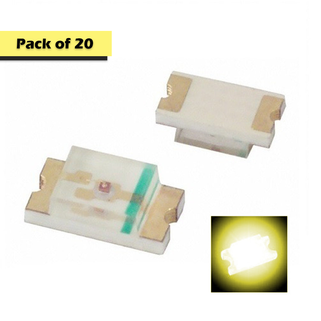 0805 SMD LED Clear/Transparent Chip Type