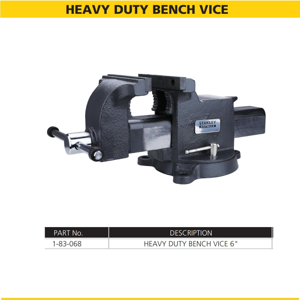 Stanley Fatmax Heavy-Duty Bench Vice
