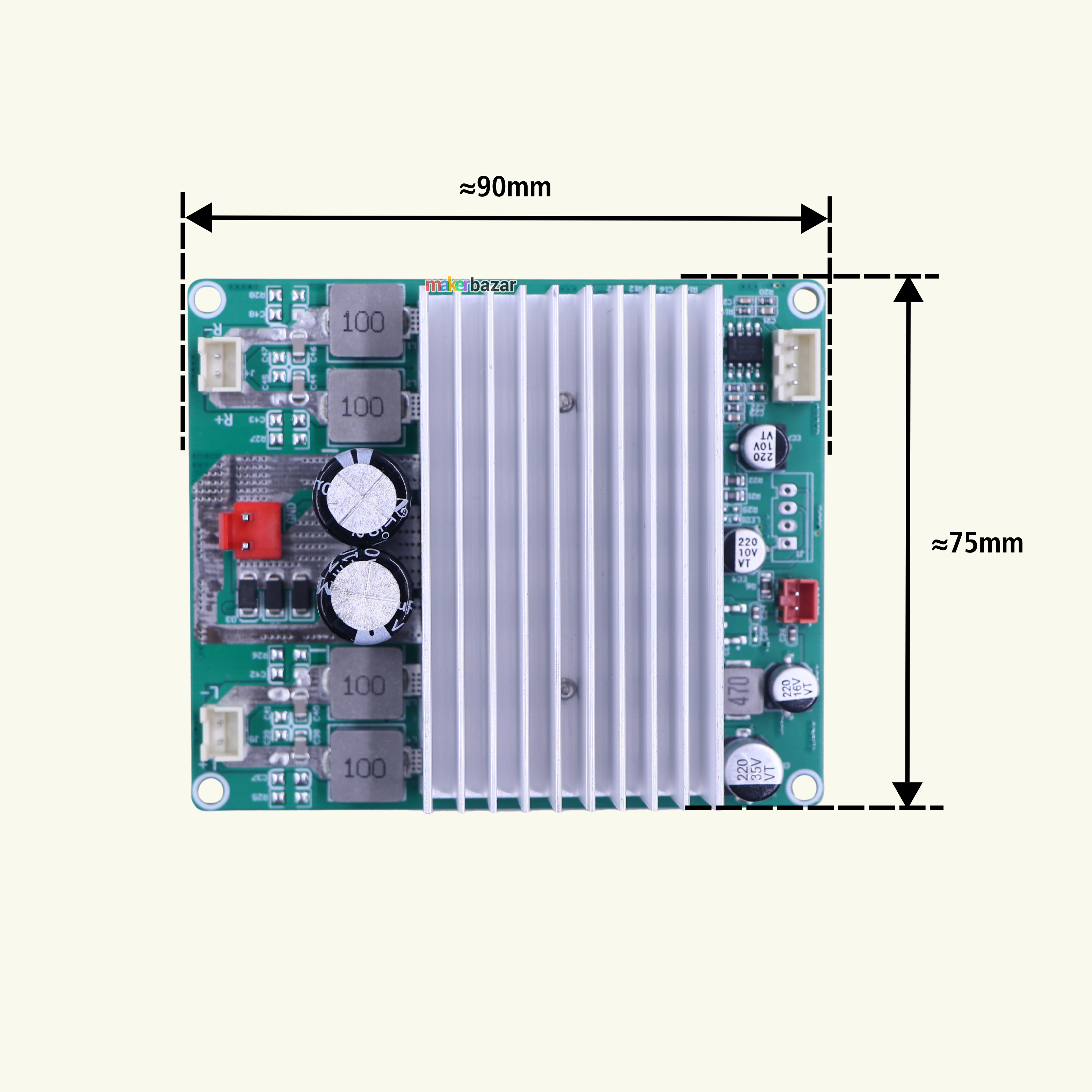 Vire-2C150-V1.0 TPA3221 150W+150W Stereo Class D Amplifier