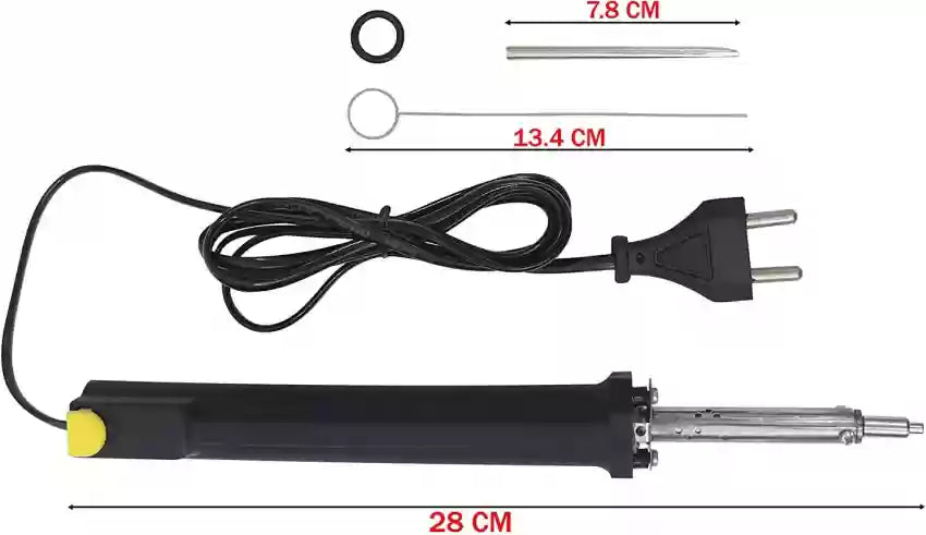 Noel: 30W Electric Desoldering Pump with Long Life Tip