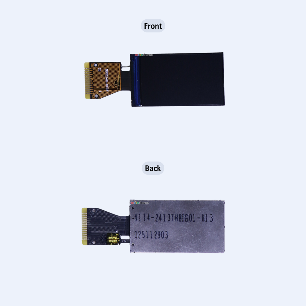 1.14 Inch IPS TFT LCD Display 135×240 SPI ST7789V3