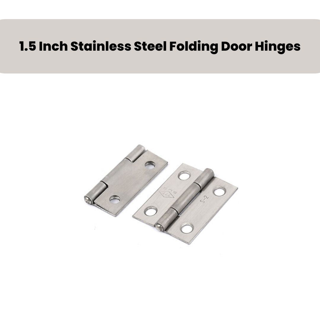 SS Folding Door Butt Hinges