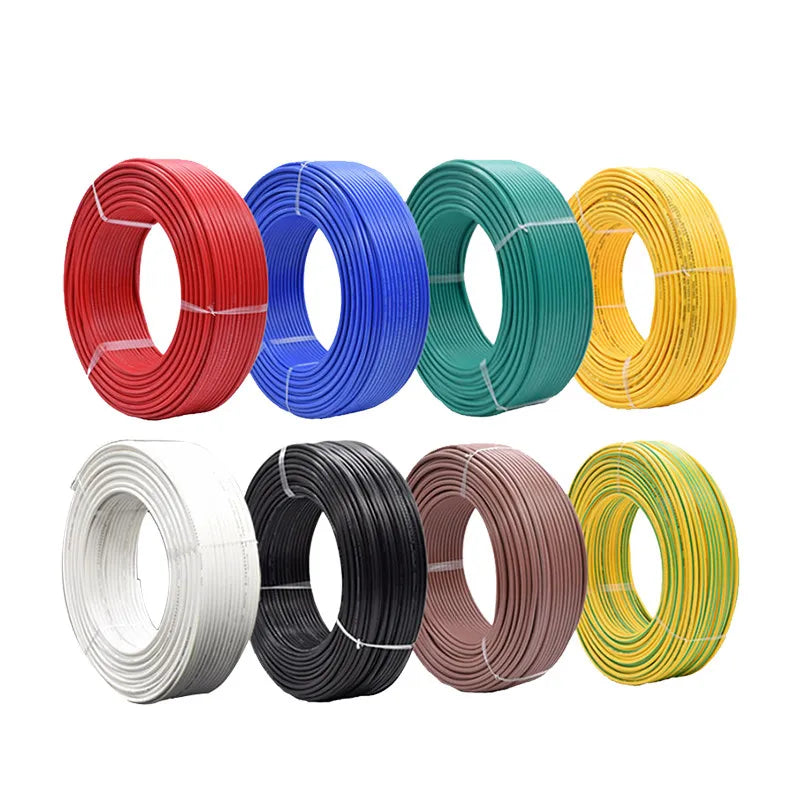 PVC Insulated Single Core (Multi-Strands) Flexible Copper Wire Roll