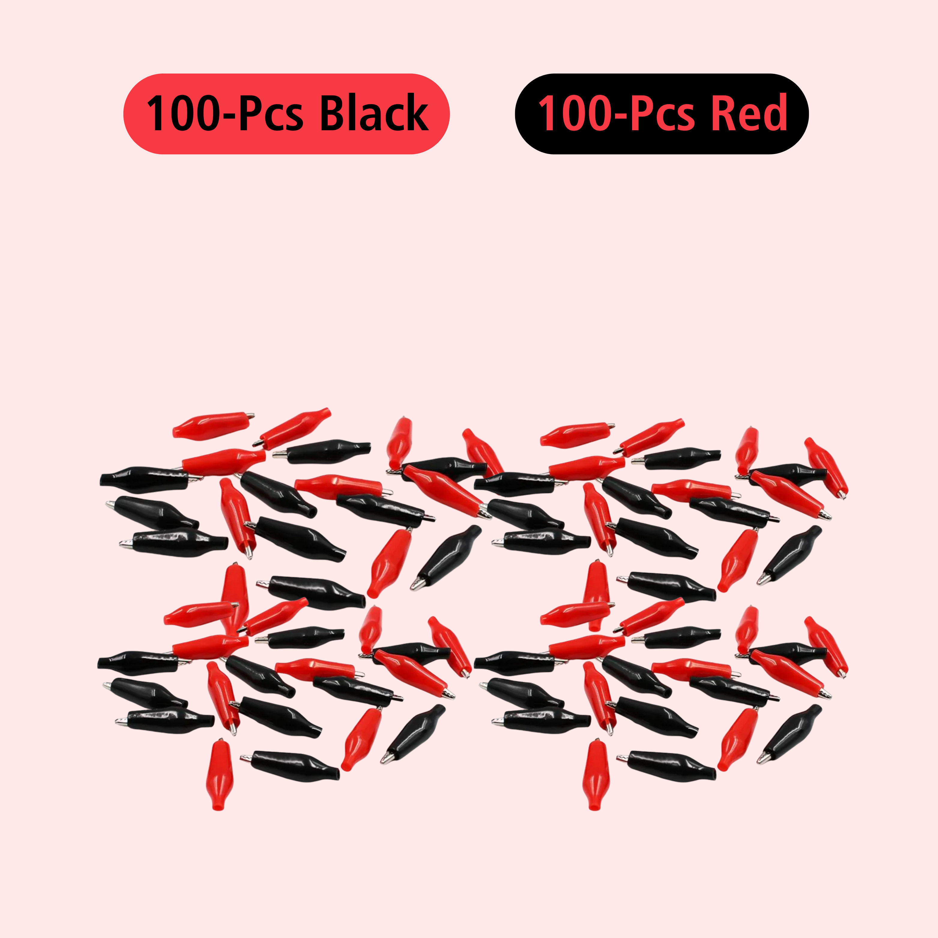 28mm Full Sleeves Mini Alligator Crocodile Clips