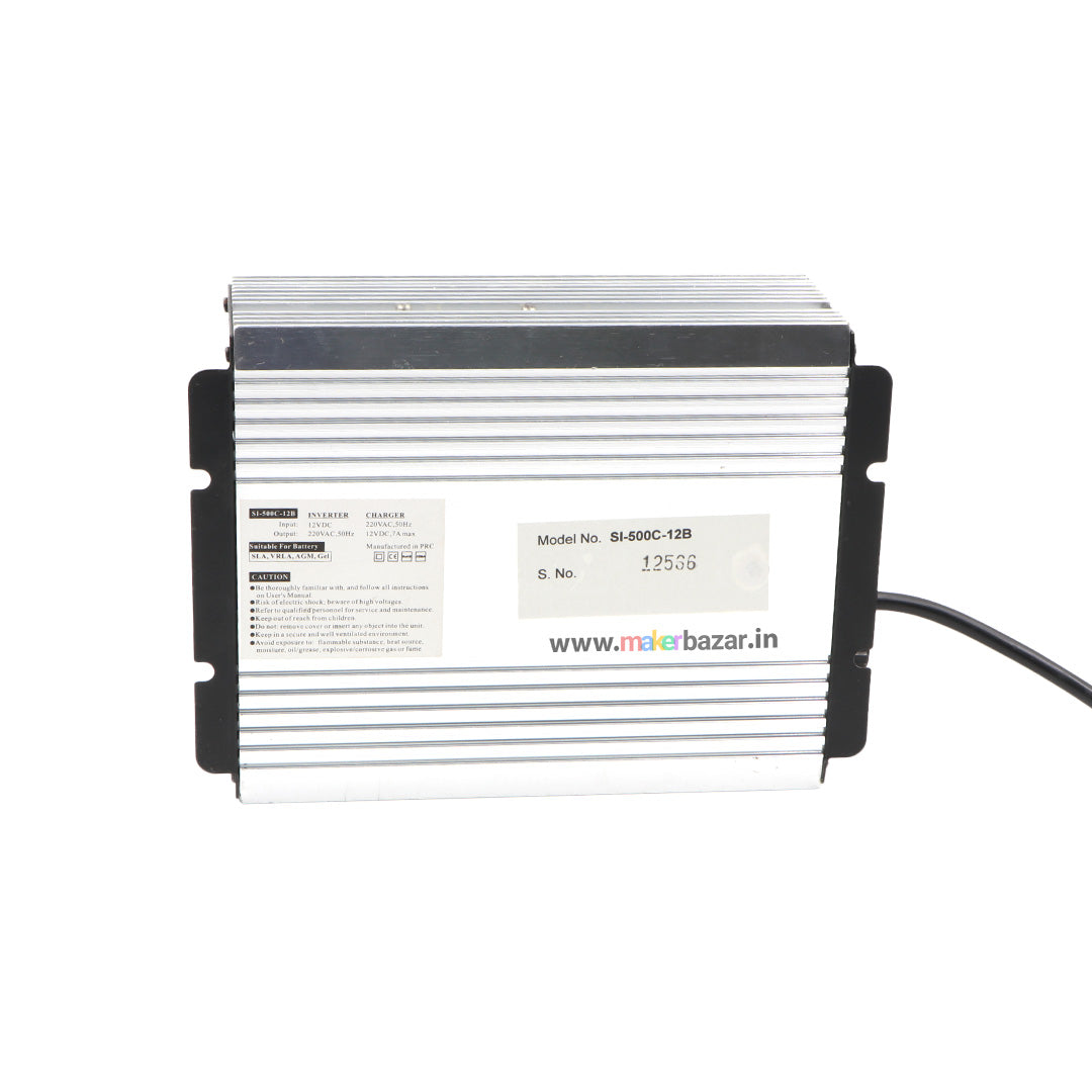 500Watt Continuous Power Inverter Charger 12VDC to 220VAC 1000W Max