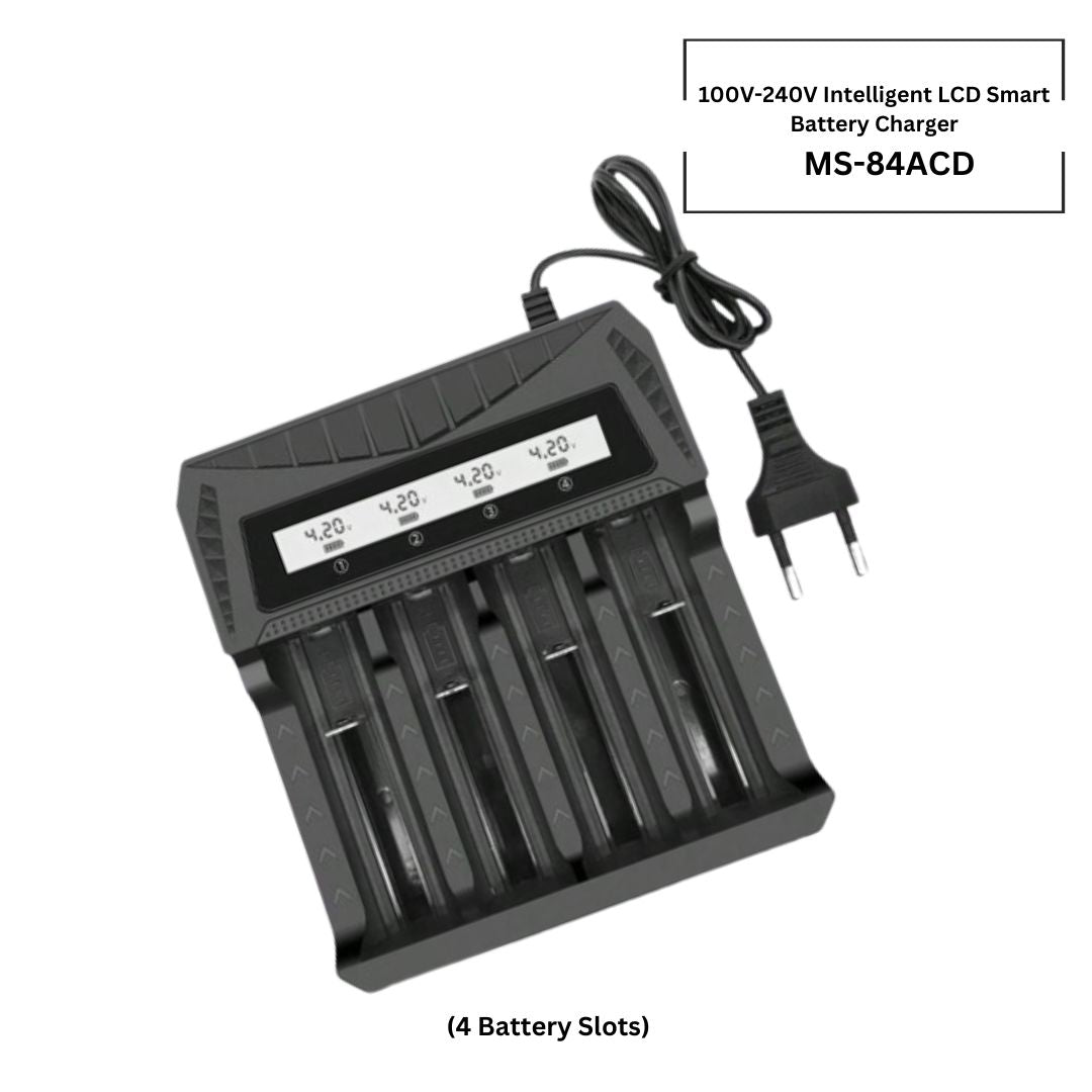 100V-240V Intelligent LCD Smart Battery Charger