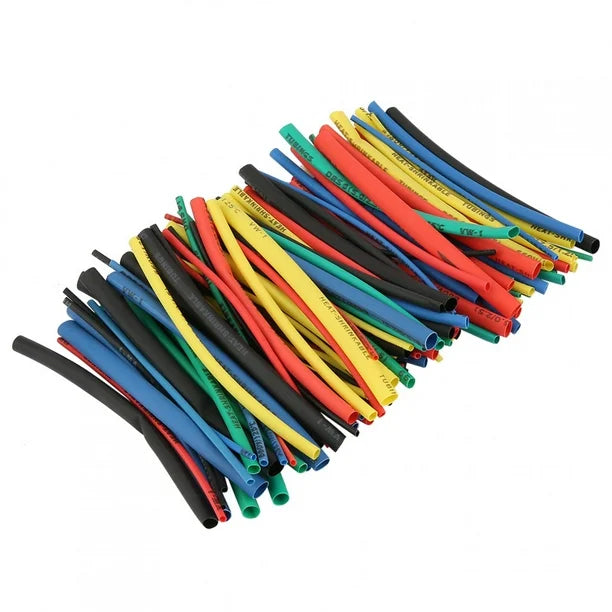 100Pcs Colourful Same-Length Different-Dia Heat Shrink Set Tubing Insulation Assorted kit
