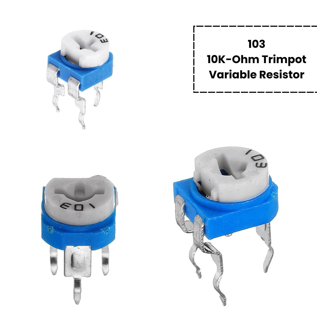 RM065 Trimming Potentiometer Preset Trimpot Variable Resistor