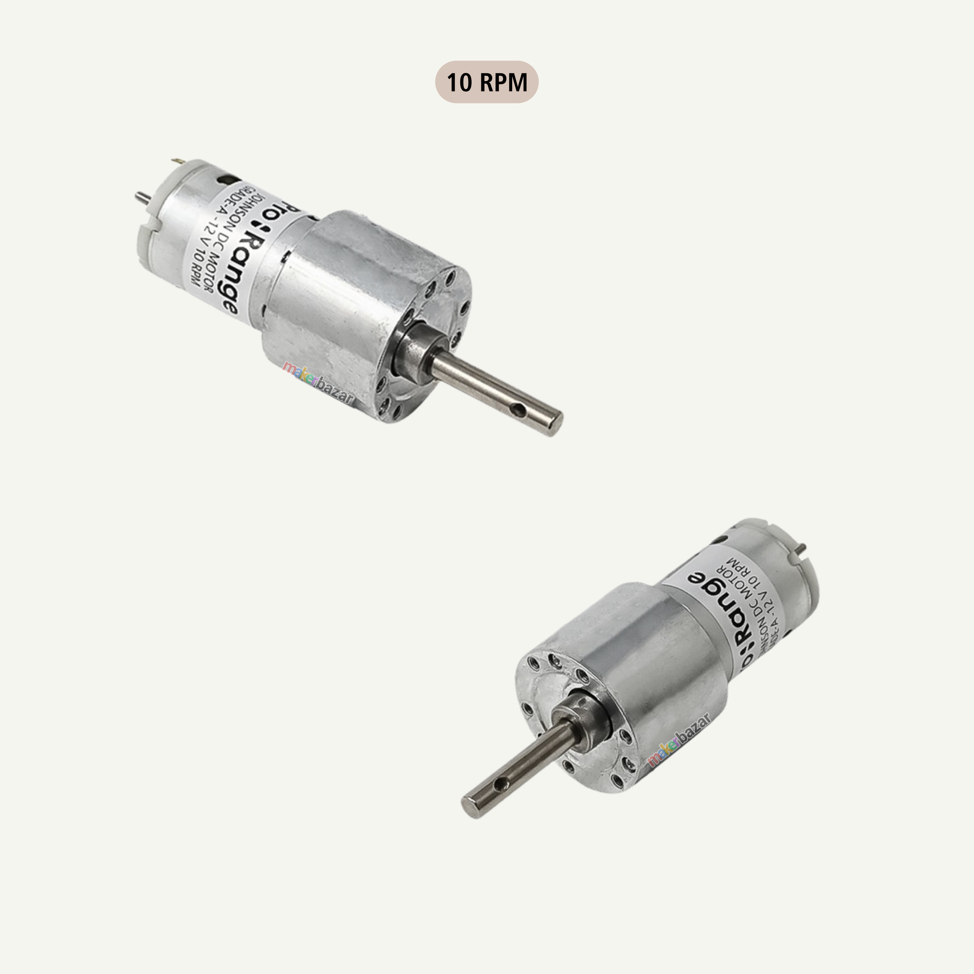Pro-Range 12V Johnson Geared DC Motor Encoder Compatible Grade A Quality