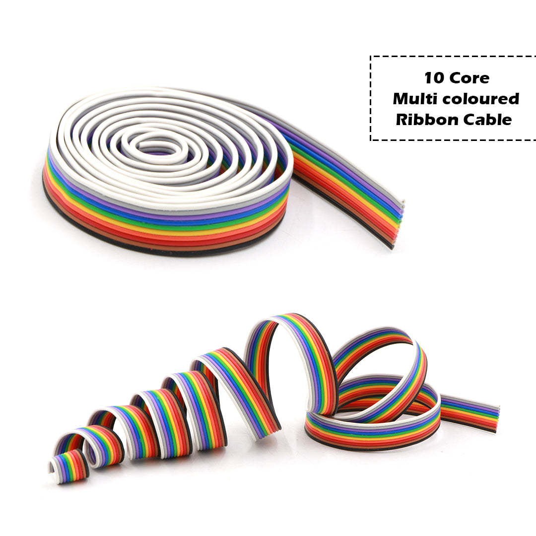 Multi-coloured Ribbon Cable Wire