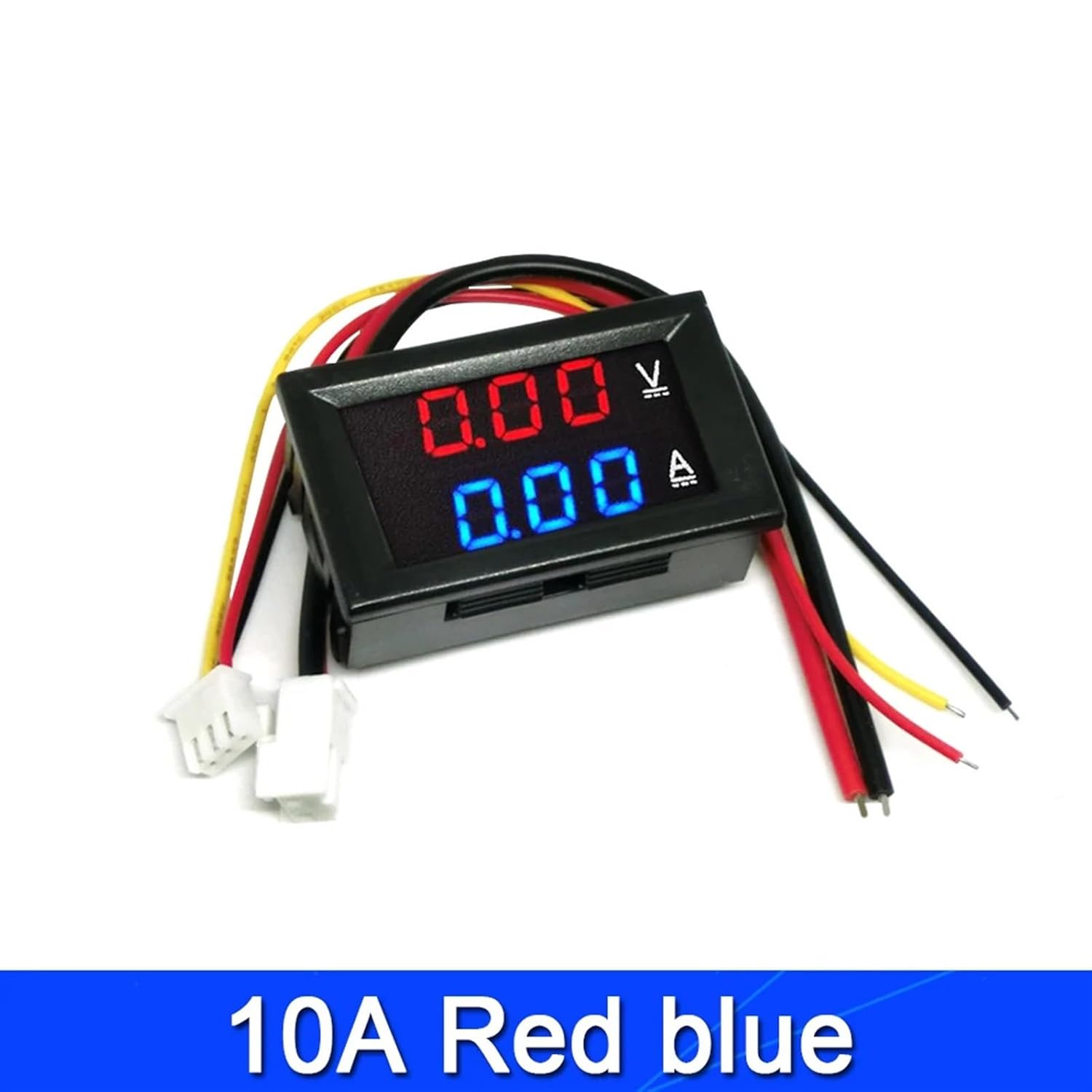 0-100V Dual LED Voltmeter Ammeter Monitor Panel (Without Shunt)