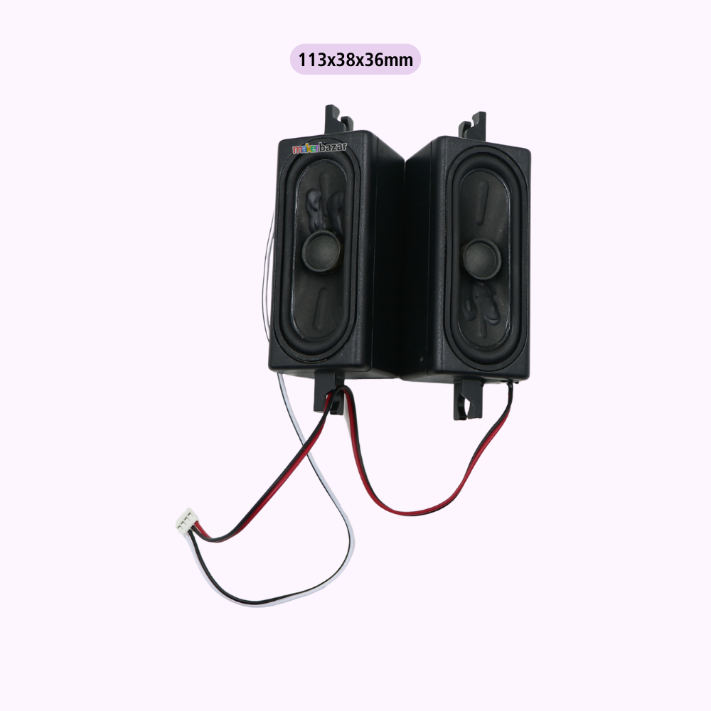 4Ω 5W LED/LCD/OLED LAPTOP & TV Speakers -REFURBISHED