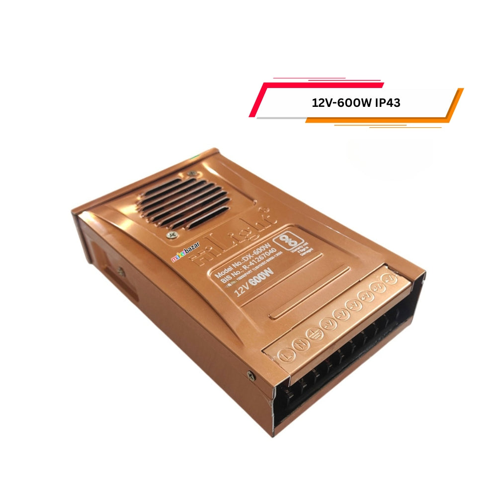 HiLight SMPS: IP43 Raindrops-Proof Multipurpose Power Supply with inbuilt Fan