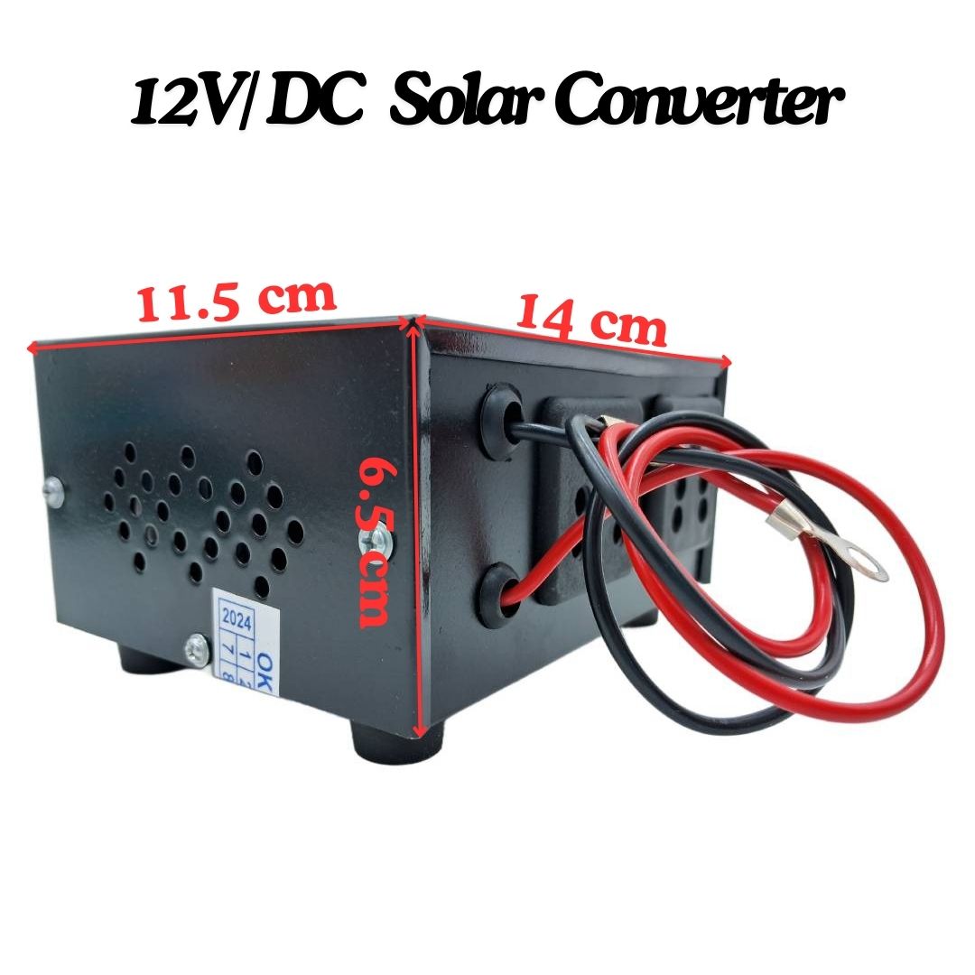 12V/24V DC to 220V AC SMPS Solar Converter