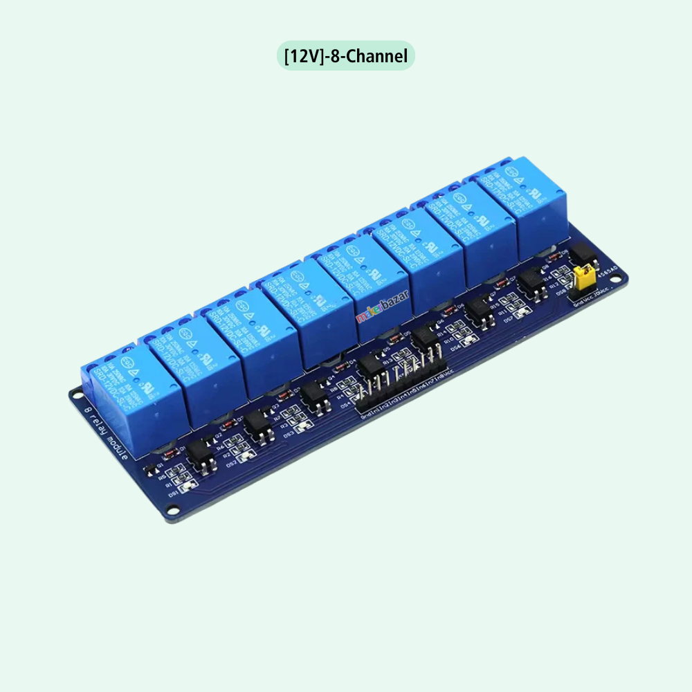 Blue Relay Board Module with Low Level Trigger Optocoupler