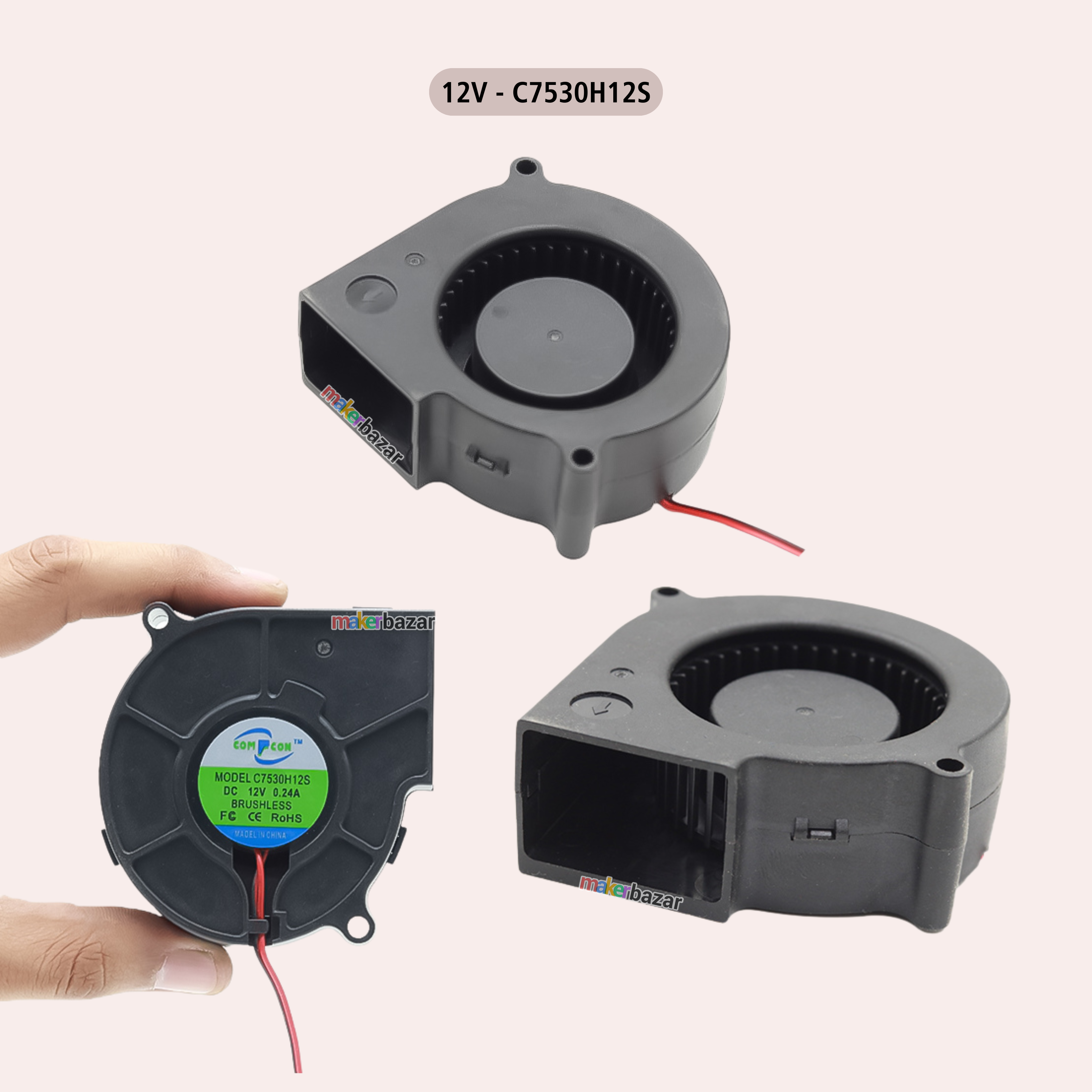Compcon: Premium Radial DC Cooling Fan Blowers