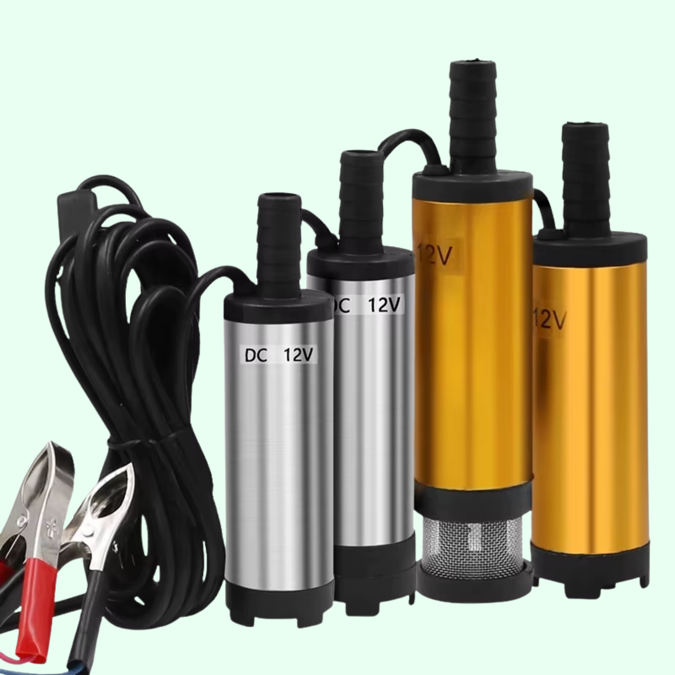 12/24VDC Submersible Diesel & Oil Transfer Pump 12L/min