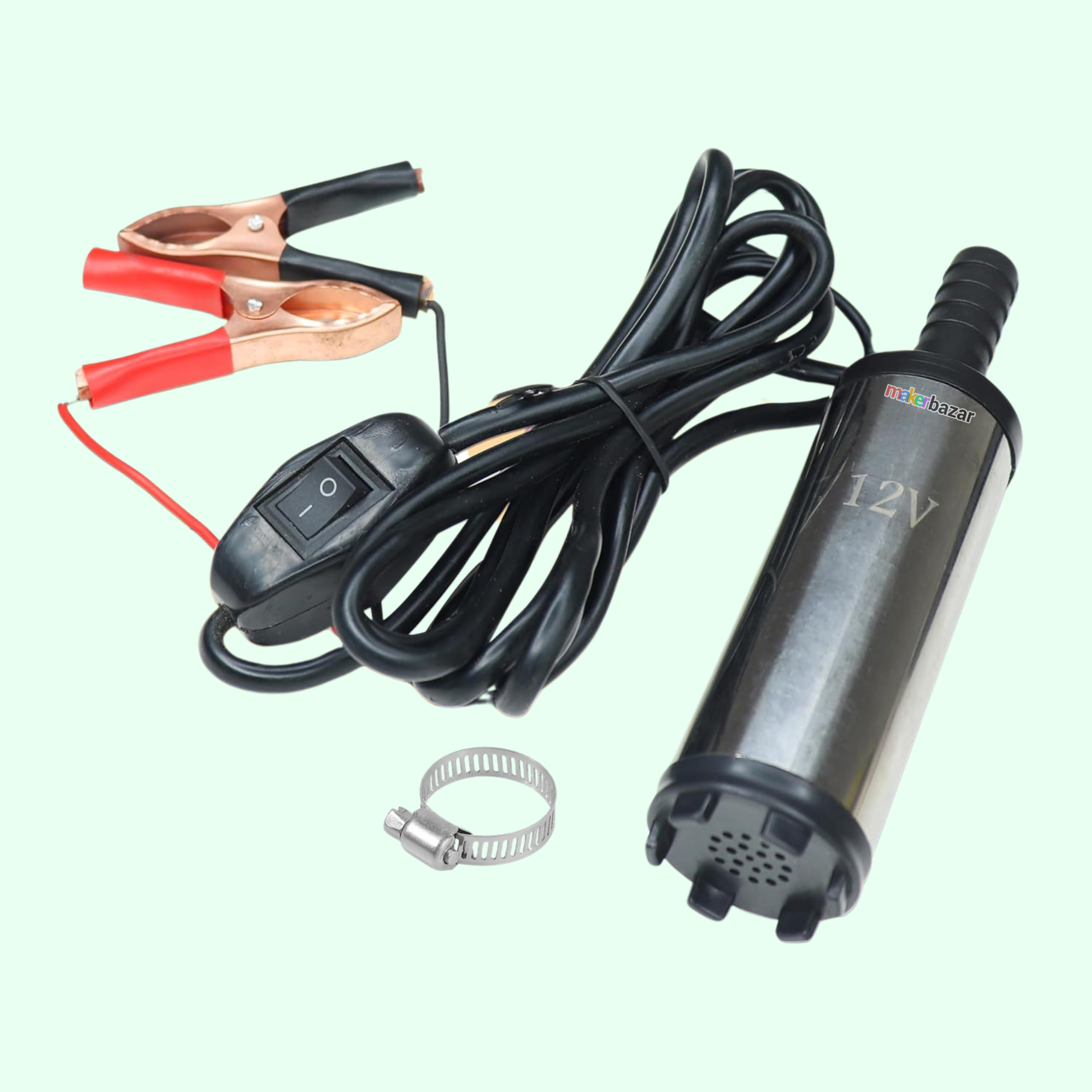 12/24VDC Submersible Diesel & Oil Transfer Pump 12L/min