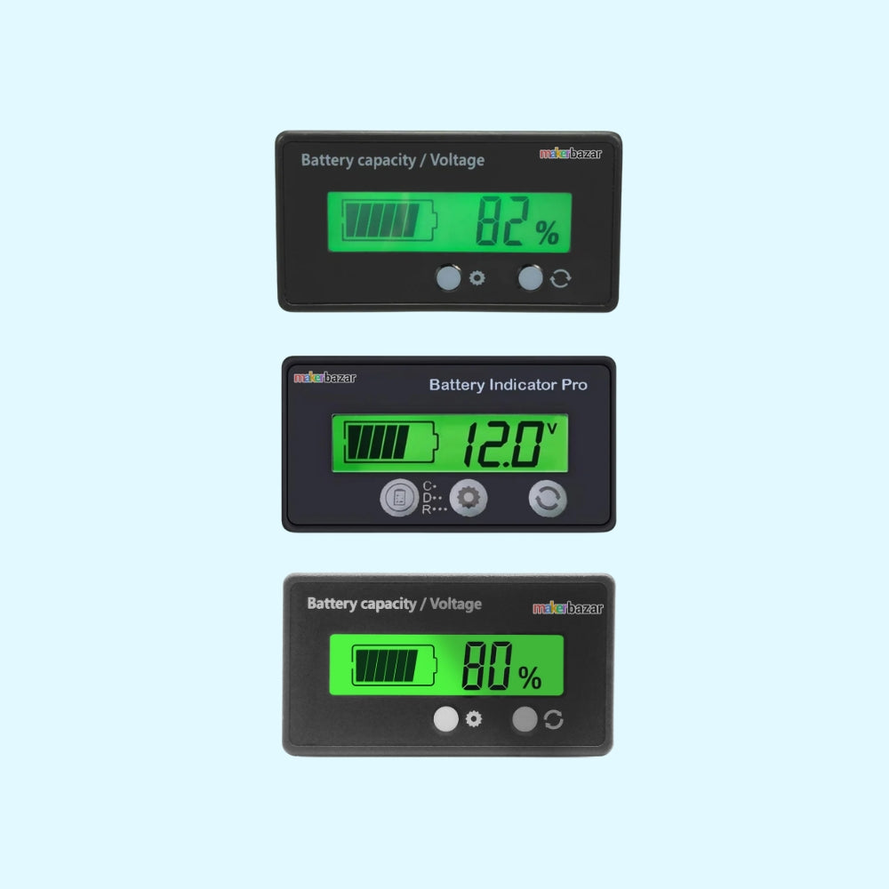 12V Lead Acid /Lithium Battery Capacity Indicator/ Voltage Tester /Voltmeter LCD Display