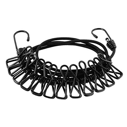 Multipurpose Stretchable Rope with Metal Clips