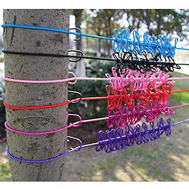 Multipurpose Stretchable Rope with Metal Clips