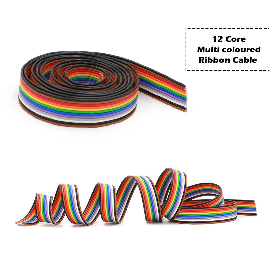 Multi-coloured Ribbon Cable Wire