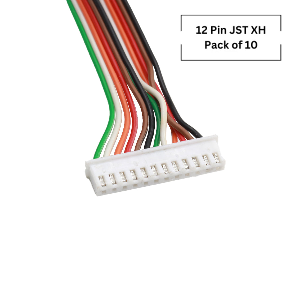 JST XH 2.54mm Female Connector with Wire 10-inch