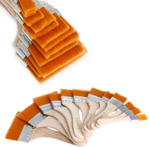 Soft Cleaning Brush Set for PCB/Mobile/ Electronics/Art with Wooden Handle