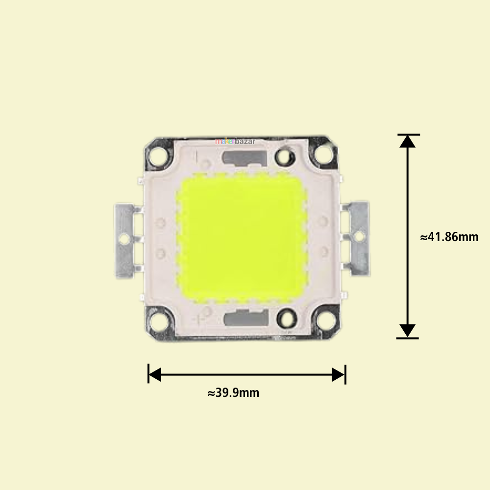 12v 20W DIY COB LED - Cool White