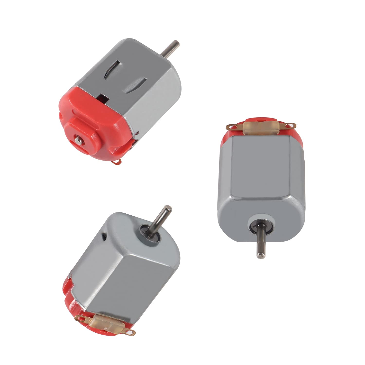 130 Micro DC Toy Motor - Small Single Shaft High RPM 3V-6V DIY (29x20x15mm)