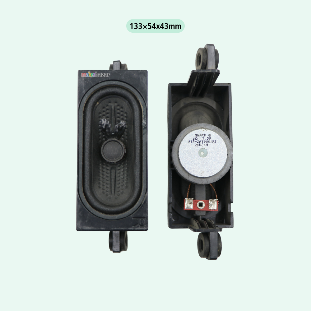 6Ω 7.5W LED/LCD/OLED LAPTOP & TV Speakers -REFURBISHED