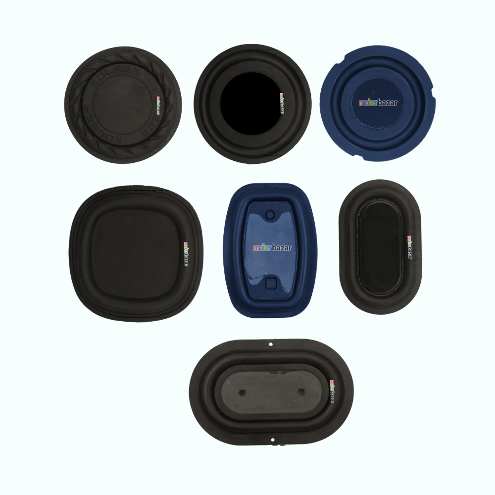 Rubber Passive Radiator Bass Vibration Plates