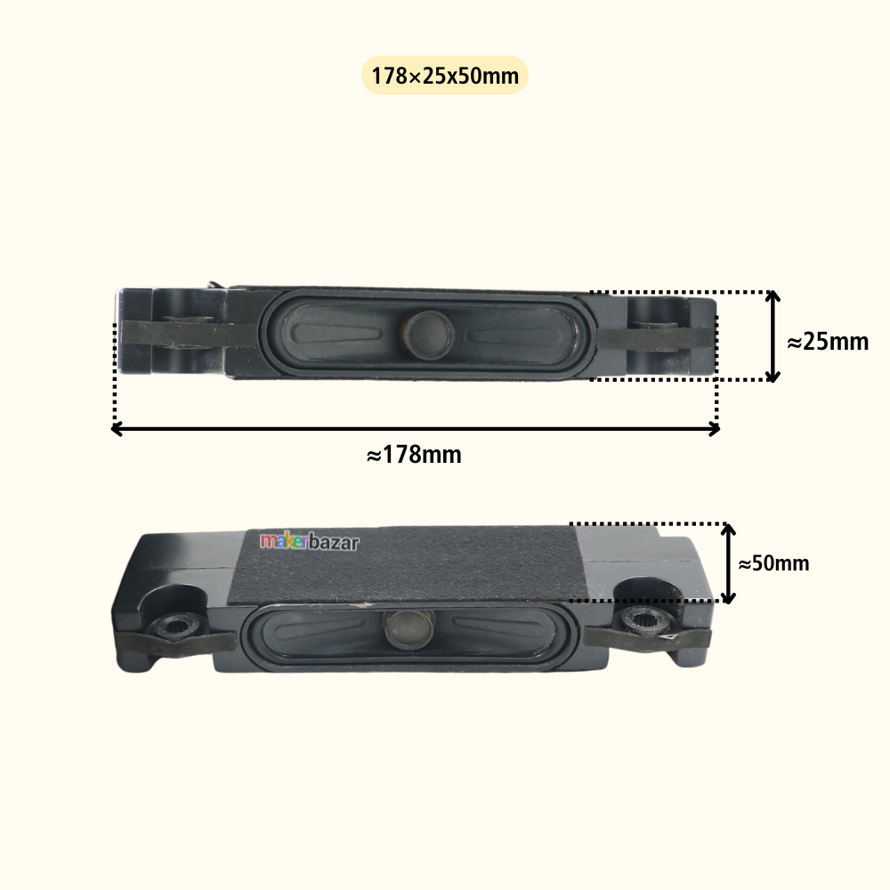 16Ω 10W LED/LCD/OLED LAPTOP & TV Speakers -REFURBISHED