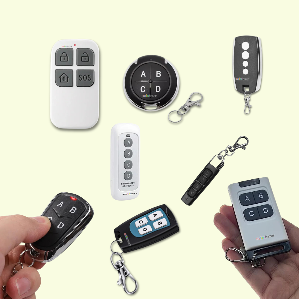 433Mhz 4-Channel RF Transmitter Remote Module