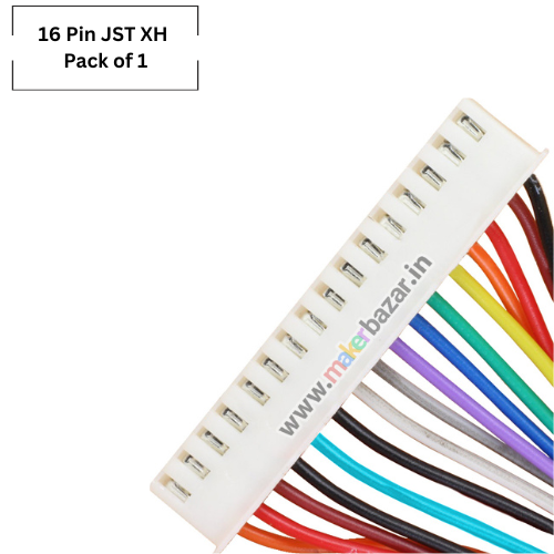 JST XH 2.54mm Female Connector with Wire 10-inch