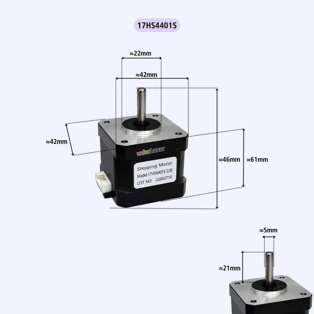 Nema17 Stepper Motor 42x42 1.8Degree