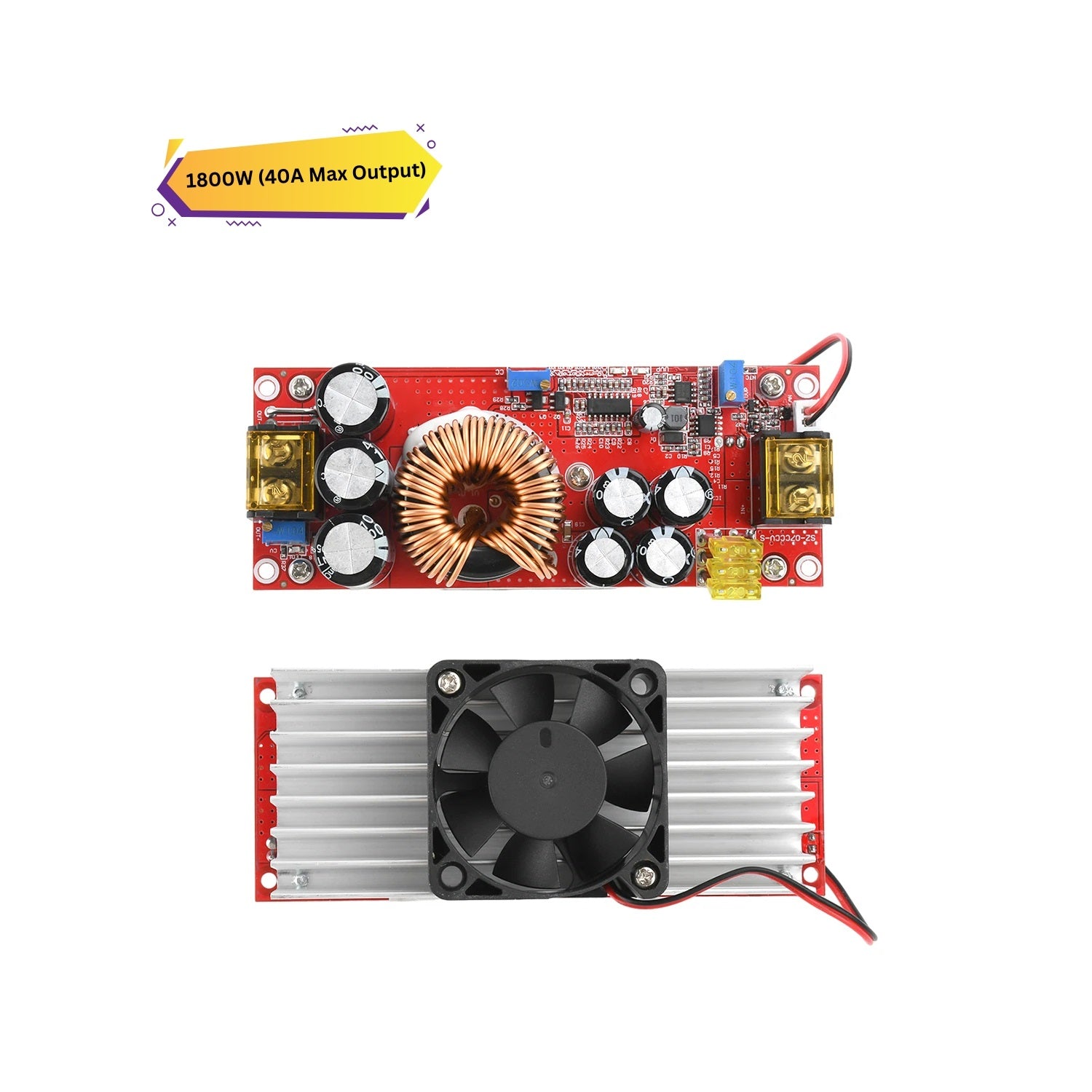 10-60V To 12-90V DC-DC Boost Converter Step-Up Power Supply Module Adjustable Voltage Charger