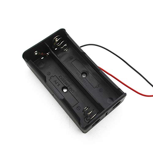 18650 Battery In-Series Lithium Cell Holder Open Case with Wire