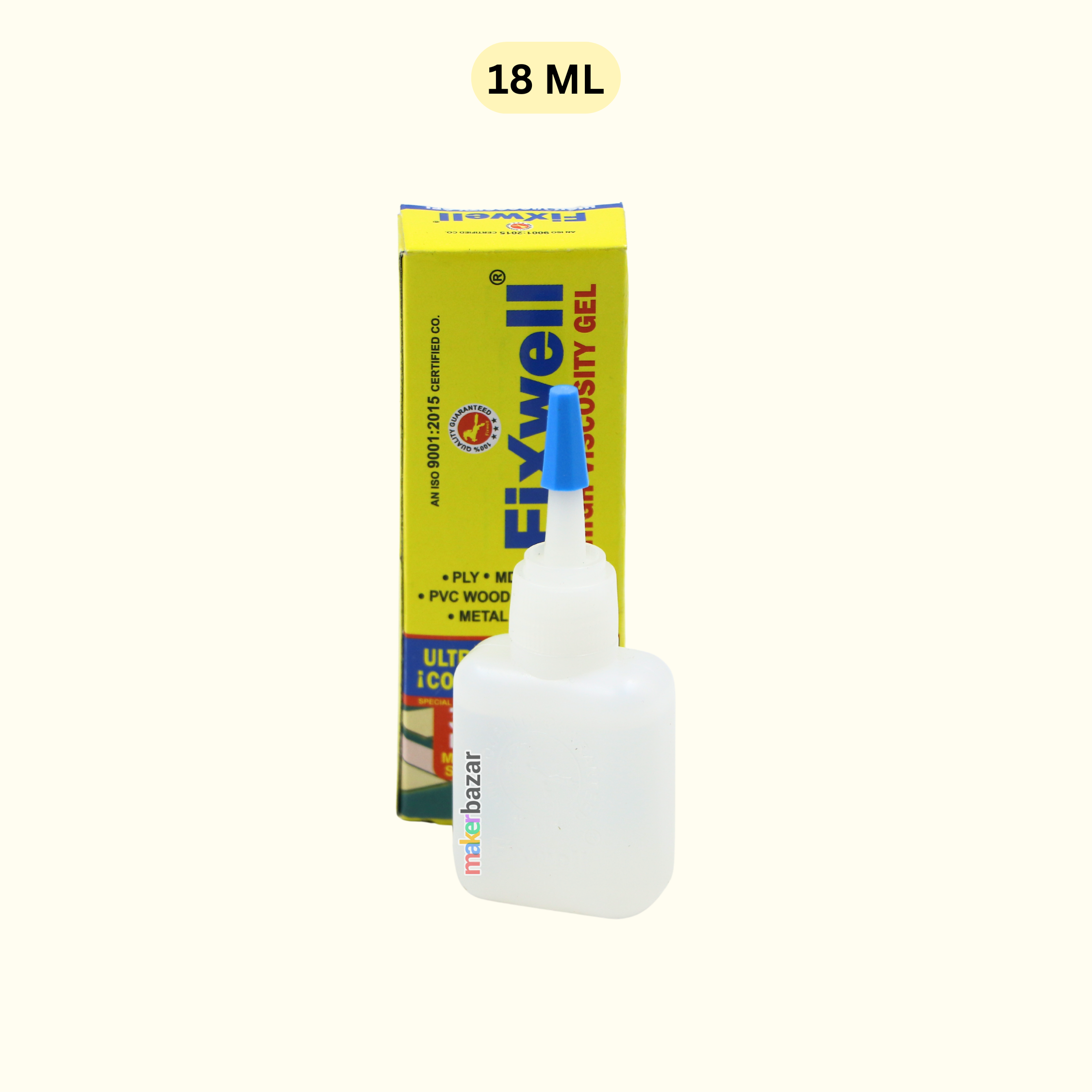 Fixwell Ultra High Viscosity Adhesive Gel Instant Bond Glue